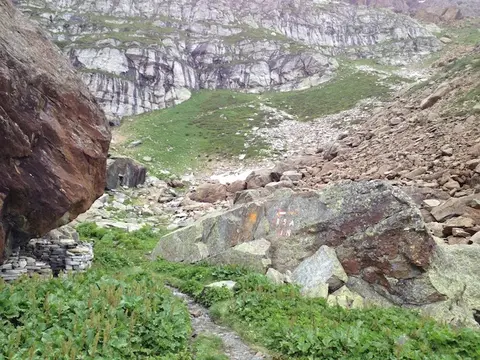 I Piani della Rossa tra le pietraie