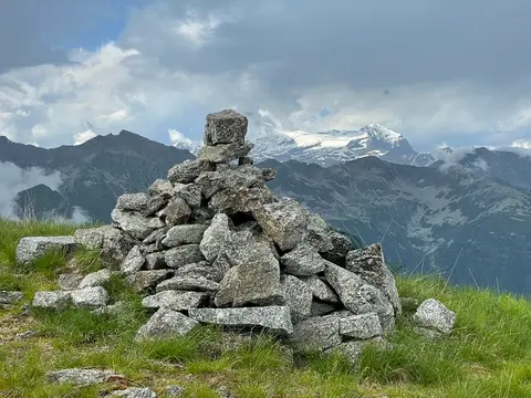 L'ometto di vetta della cima Camughera