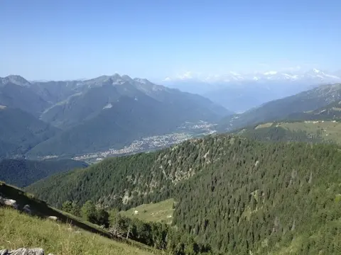 La valle Vigezzo vista dalla salita