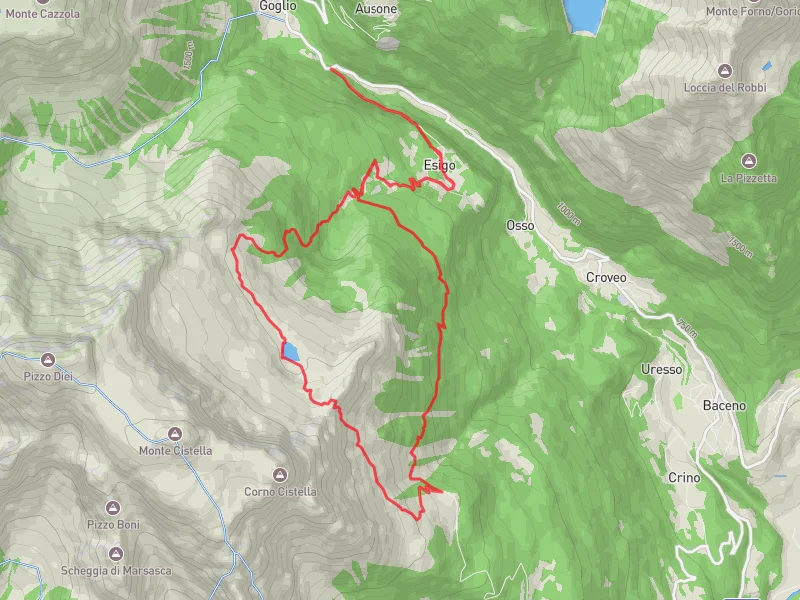 mappa passo brumei