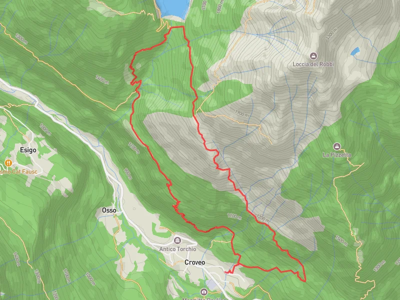 mappa alpe suzzo