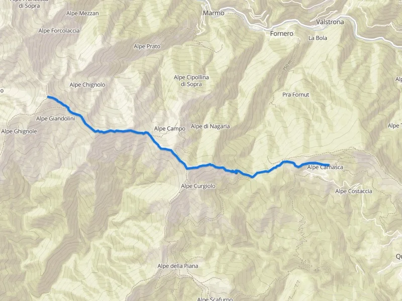 mappa massa del turlo