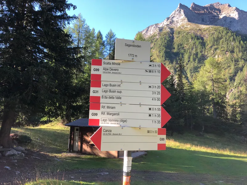 indicazioni rifugio margaroli