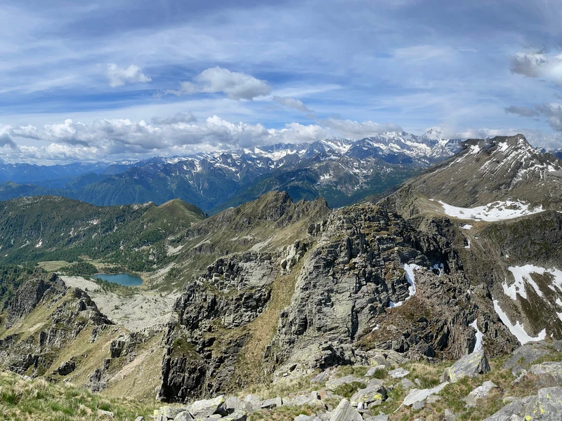 Escursione al Pizzo d' Albiona