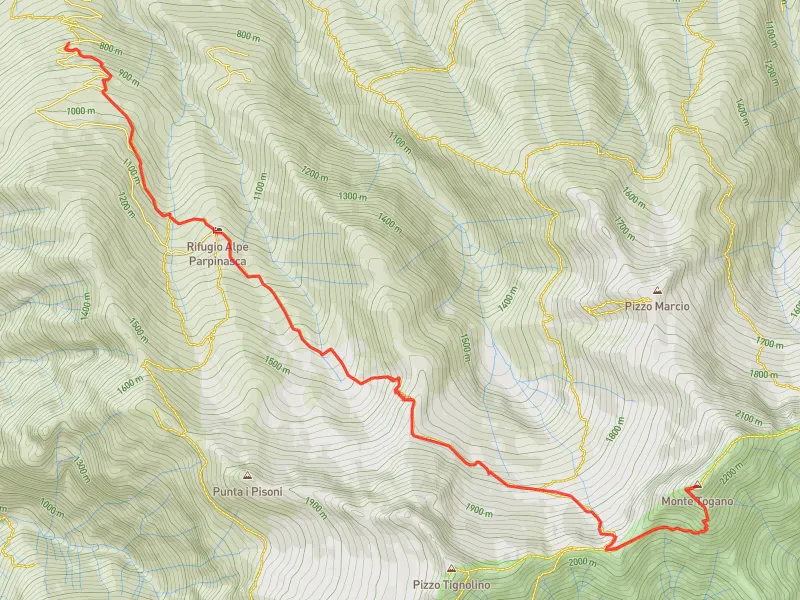 mappa togano