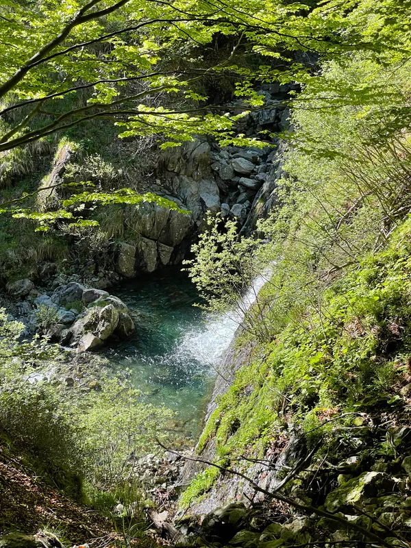 sentiero colle dell'usciolo