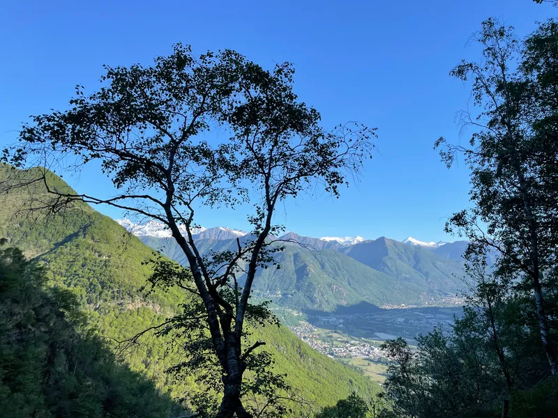 sentiero colle dell'usciolo