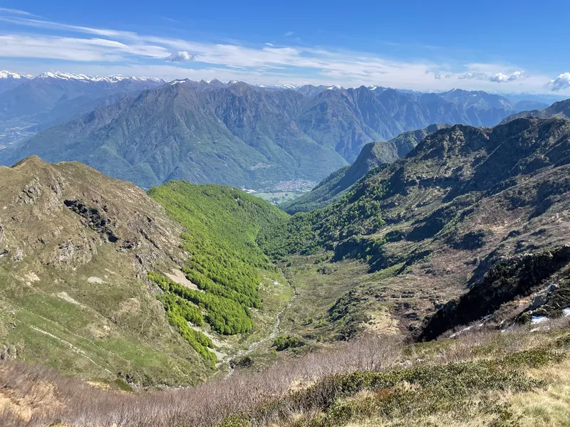 sentiero colle dell'usciolo