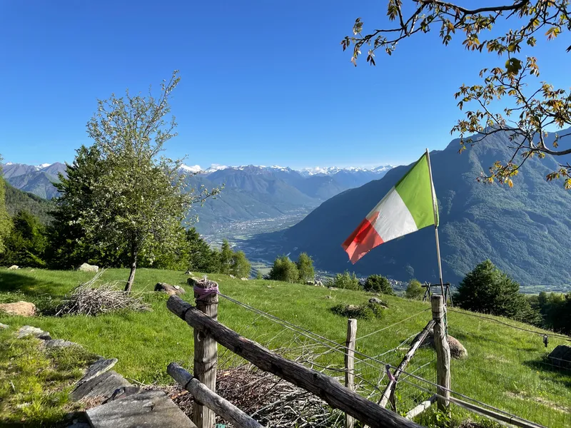 sentiero colle dell'usciolo