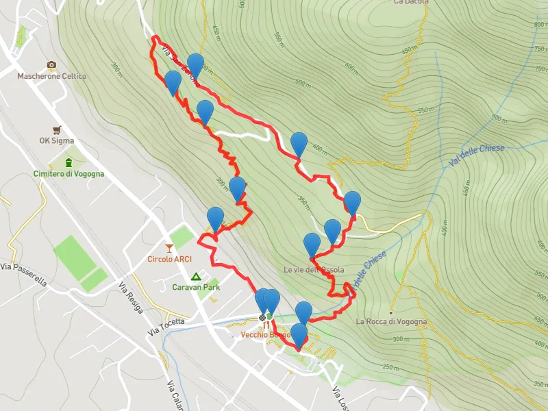 mappa vogogona
