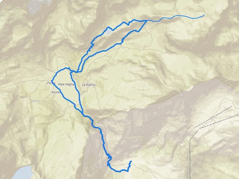 mappa Le Caldaie