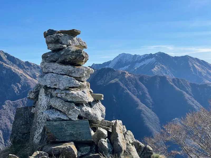 sentiero cima corte san lorenzo