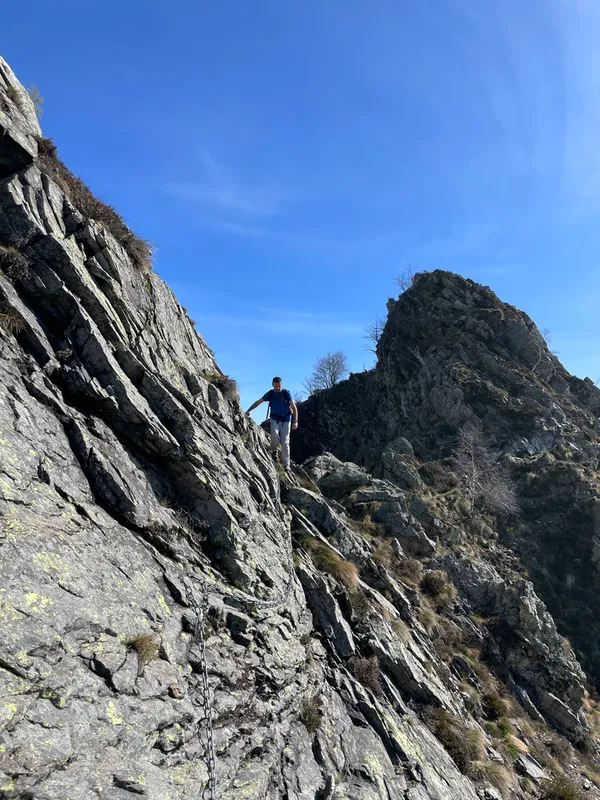 sentiero cima corte san lorenzo