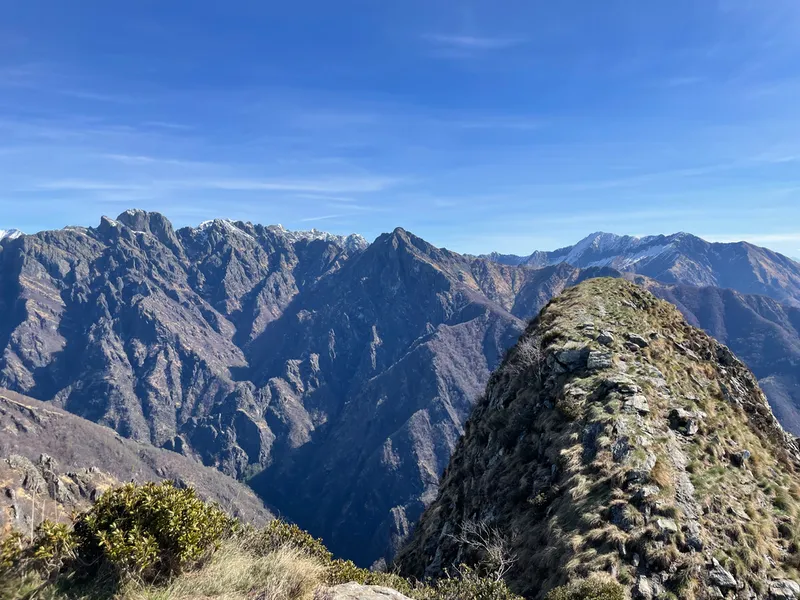 sentiero cima corte san lorenzo