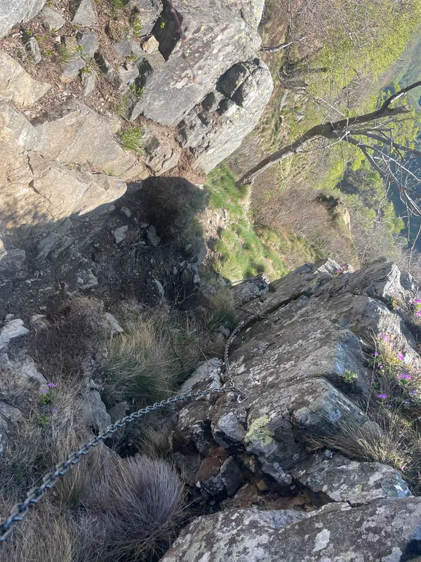 sentiero cima corte san lorenzo