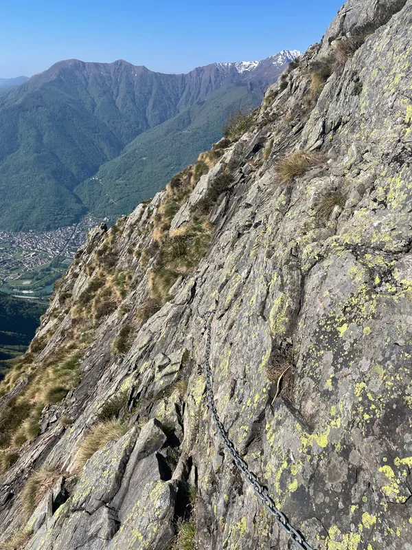 sentiero cima corte san lorenzo