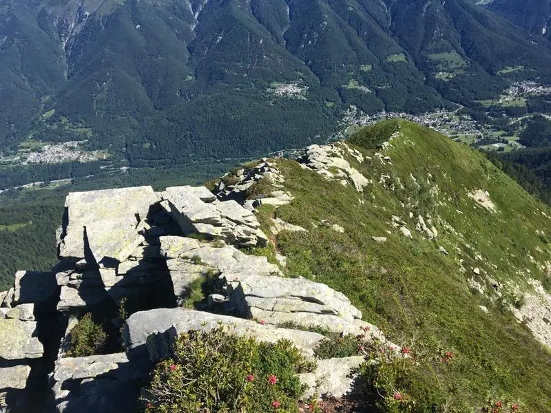 sentiero pizzo ragno